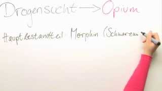 Drogensucht Opium  Biologie  Neurobiologie [upl. by Lubin]