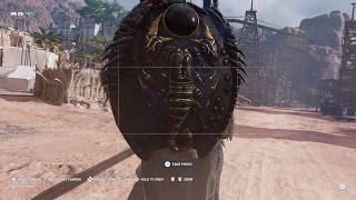 Assassins Creed Origins  Scorpion Shield Legendary Daily Quest Free Heka Chest [upl. by Noislla]