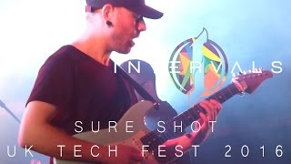 Intervals live feat Plini  Sure Shot  UK Tech Fest 2016 [upl. by Lladnor]