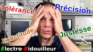 EB432 Introduction  Exactitude Justesse Précision Résolution [upl. by Medora534]