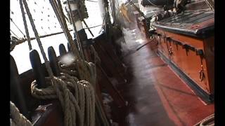 Dutch schooner OOSTERSCHELDE sailing from New Zealand to Cape Horn in 1997 [upl. by Merline]