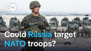 Russia says NATO military instructors in Ukraine would be a legitimate target  DW News [upl. by Edna]