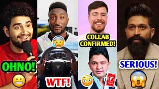 YouTuber Had to say SORRY for this HUGE MISTAKE 😰 MrBeast TSeries COLLAB Samay Raina MKBHD [upl. by Roseanna403]