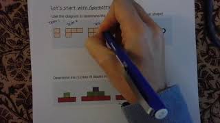 Mathematics  Grade 6  Week 5  2 Investigate Geometric Patterns [upl. by Etnom130]