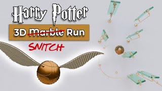 Harry Potter Marble Music Hedwig’s Theme [upl. by Nniroc]