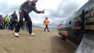 John Renwick Runs Pendine Sands [upl. by Kcirderf16]