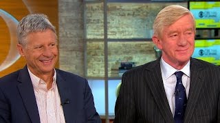 Libertarian candidates Johnson and Weld push for support before debates [upl. by Isman650]