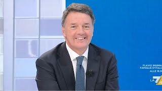 Matteo Renzi ospite a Laria che tira  14112024 [upl. by Merideth743]