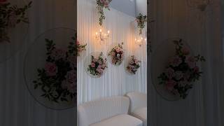 DIY Round Floor Hoop Backdrop [upl. by Song]