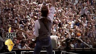 Status Quo  Rockin All Over The World Live Aid 1985 [upl. by Ammann]