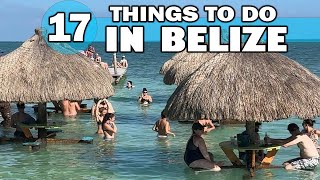 Best Things To Do in Belize 2024 4K [upl. by Nevarc754]