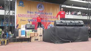 Defama Trio menghibur Mahasiswa Nommensen sambil marlawak  Boru Jawa  Rap [upl. by Orazal]