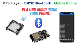 Playing audio using your phone  MP3 Player with ESP32 [upl. by Wareing806]