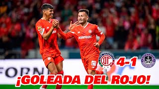 TOLUCA GOLEA AL MAZATLÁN EN LIGA MX CLAUSURA 2024 JORNADA 2  EN ZONA FUT [upl. by Sinned168]