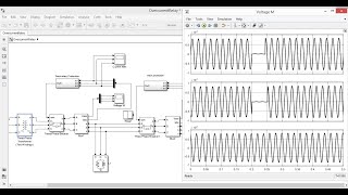 fault analysis primary and secondary protection Matlab simulink [upl. by Brey505]