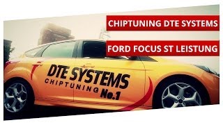 Remap  Chiptuning and Dynorun  Leistungsmessung Ford Focus ST 2013  DTE Systems [upl. by Ahsener]