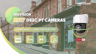 Hikvision New DE2C PT Cameras Unboxing amp Demonstration [upl. by Heman]