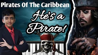 Pirates of the the Caribbean Hes a Pirate piano cover by Tarkik Bhawsar [upl. by Stahl]