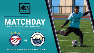 Sahara Gunners FC vs Gaffer City FC  072124  2 pm  Adams Field [upl. by Vargas]