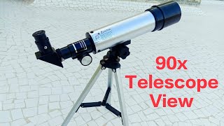 See Moon  Stars Planets From 90x Zoom Land amp Sky f36050 Telescope 🔭🔭 shorts telescope ingenious [upl. by Drice]