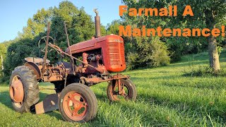 82 Year Old Tractor 1940 Farmall A Put Back to Work [upl. by Wylma785]