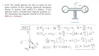 Engineering Mechanics Dynamics 8th Edition Chapter 3 Q57 [upl. by Pelage]