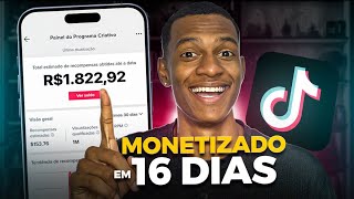 Como monetizar no TikTok em 16 Dias [upl. by Stephani219]