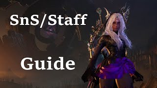 Throne amp Liberty SnSStaff PVE Guide Updated [upl. by Erdnaed]