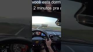 FERRARI 812 PISANDO TUDO  acceleration automobile fast [upl. by Yrallam]