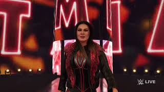 WWE 2K24 Tamina Entrance [upl. by Onaled839]