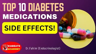 Your Diabetes Medications and Common Side Effects with Best Control Tips  Doctor Explaining [upl. by Notreb]