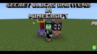 How to get secret blocks and items in Minecraft Bedrock [upl. by Fernas]