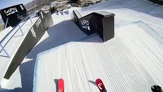 Jesper Tjäders GoPro View at the XGames Slopestyle [upl. by Anaher]