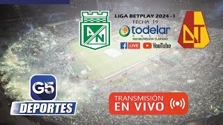 EN VIVO  Nacional vs Tolima  Liga Betplay 2024 I  Fecha 19 [upl. by Cormier]