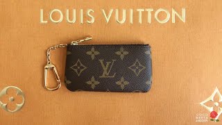 10 Unique Ways To Use the Louis Vuitton Cles Key Pouch amp What Fits Inside feat Alma BB asmr [upl. by Jelena]