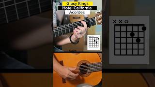 Aprende los Acordes Hotel California  Gipsy Kings [upl. by Ettennej]