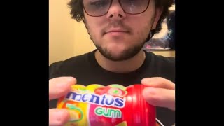 Mentos GUM Tropical amp Red Fruit Lime Review￼￼ [upl. by Sofie566]