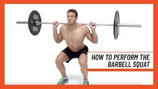 How to Perform the Barbell Squat with Perfect Form  Menshealth UK [upl. by Cavallaro475]