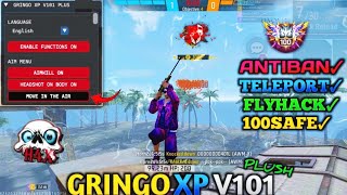 GRINGO XP V101 PLUS  OB46 FF HACK  FREE FIRE MOD MENU  GRINGO XP HACK  FF HACK [upl. by Isleen925]