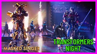 Masked Singer Transformers Night Preview [upl. by Anilos856]