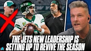 We Are Starting To See The Jets Future Plan After Salehs Firing  Pat McAfee Show [upl. by Colombi]