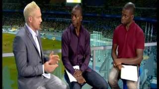 Michael Johnson opinion about Oscar Pistorius [upl. by Nywloc]