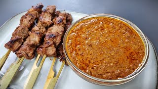 Cara membuat bumbu sate kacang yang super enak dan serba guna bisa untuk usaha jualan [upl. by Maryl]