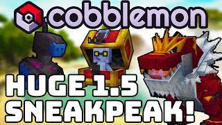 BRAND NEW Cobblemon 15 Sneakpeeks [upl. by Gilson]