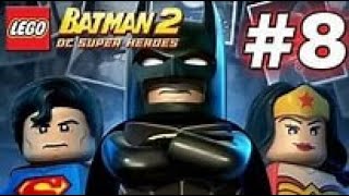 LEGO Batman 2 DC Superheroes  Part 8  Destination Metropolis HD Gameplay [upl. by Nivlam984]