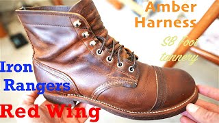 Red Wing  Iron Ranger Copper Rough N Tough 8115  OG sole Most Well Known Munson style boot [upl. by Arline257]