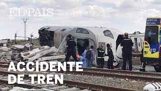 ACCIDENTE TREN  DESCARRILA un CONVOY ALVIA en ZAMORA [upl. by Crow]