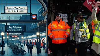 UK Underground strikes in November Dates and lines affected  Tube strikes november 2024  UK [upl. by Holland]