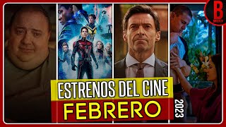 ESTRENOS del CINE FEBRERO 2023  Películas que se Estrenan en Febrero 2023 [upl. by Carney339]