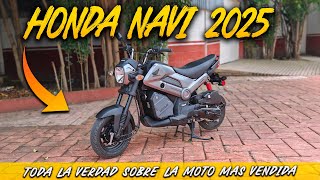 HONDA NAVI 2025 PUNTOS BUENOS Y MALOS para la moto más POPULAR en MÉXICO ¿SI CONVIENE O NO STOCK 7 [upl. by Ecyoj589]